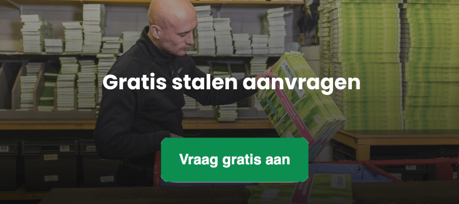 Kunstgras stalen aanvragen